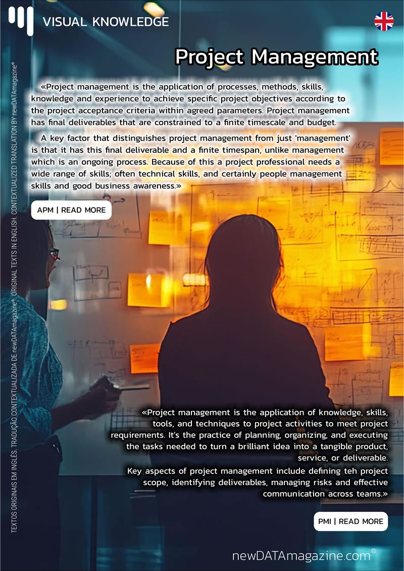 Visual Knowledge. Project Management. newDATAmagazine<sup>®</sup>